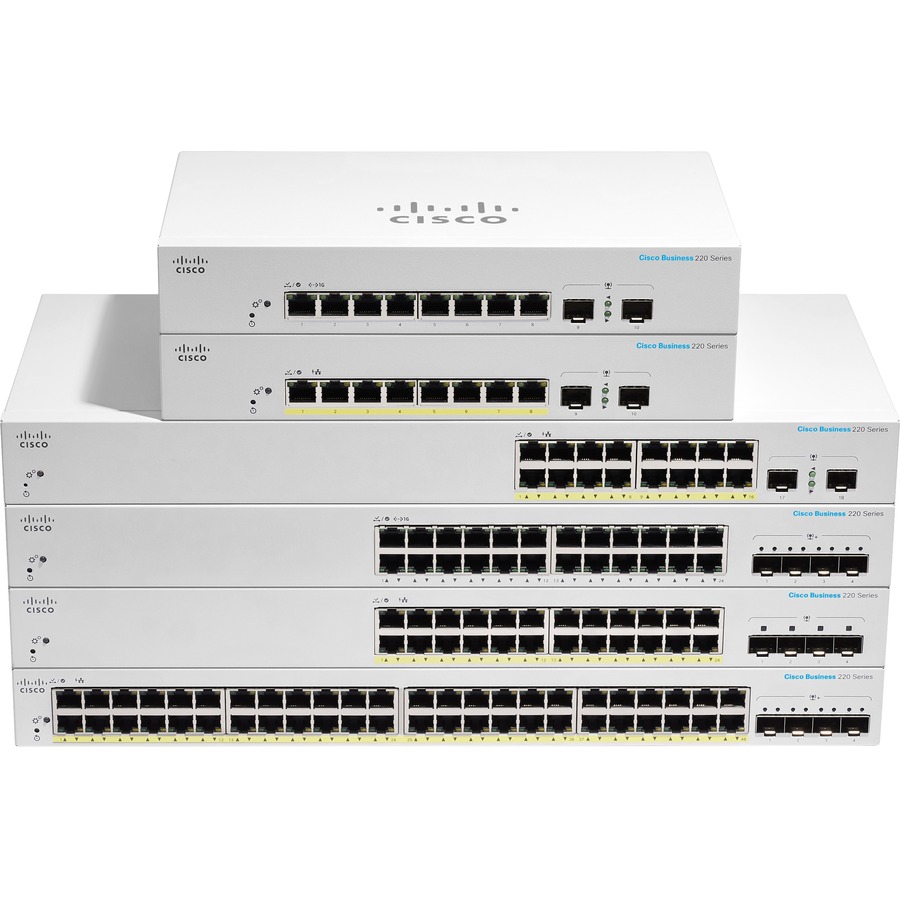 Cisco CBS220-48FP-4X-UK from ICP Networks